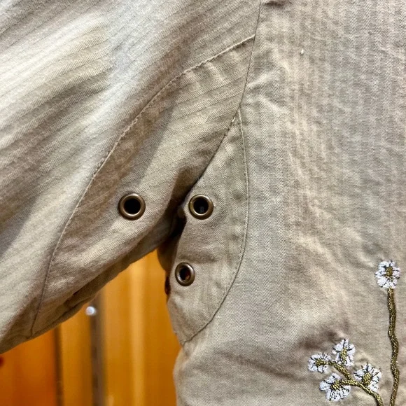 Sandy Starkman Vintage Embroidered Jacket Art Embellished Small - Picture 8 of 15